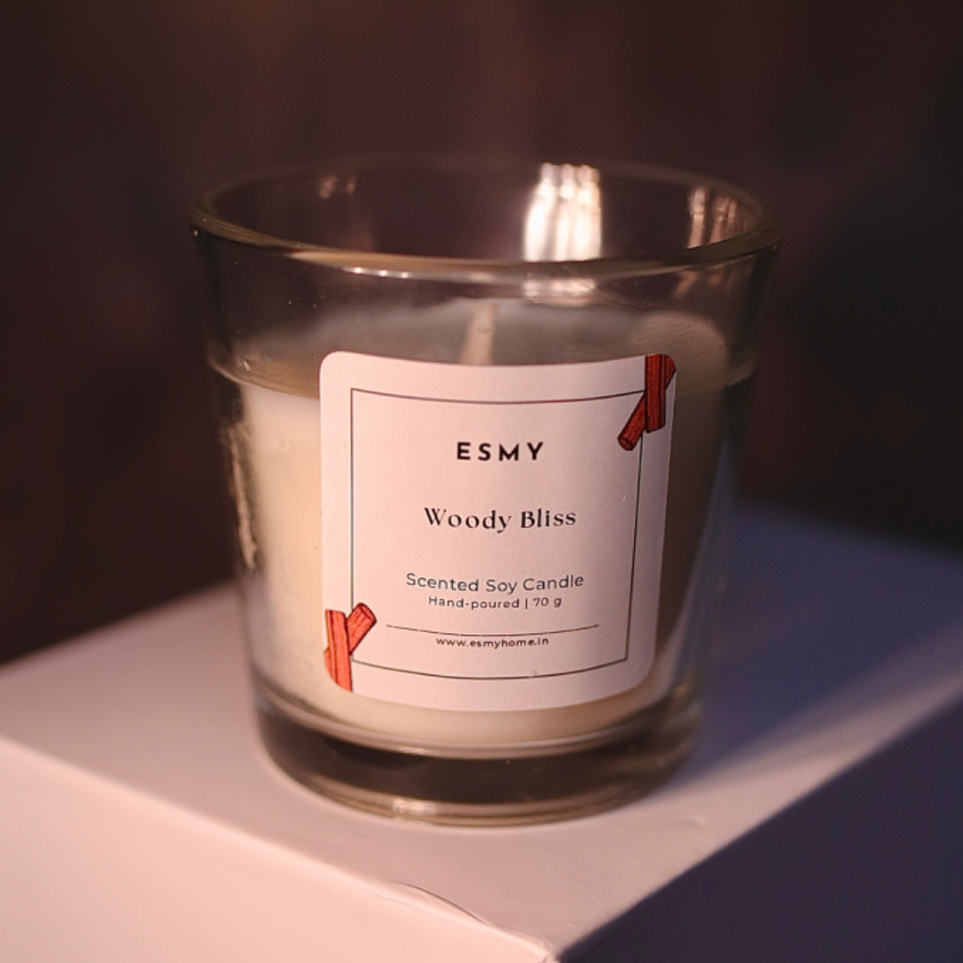 Scented Candle Shot Glass - Set of 3