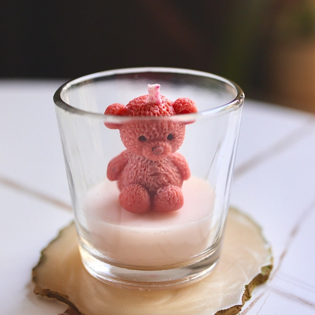 Teddy Bear Scented Candle - Vanilla