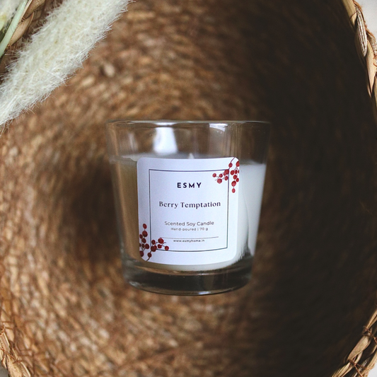 Shot Glass Candle - Berry Temptation