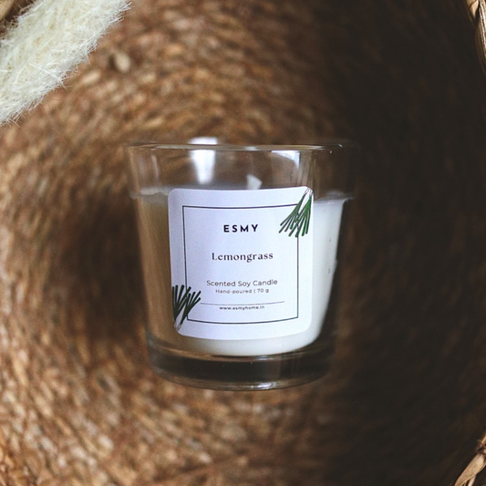 Shot Glass Candle - Lemongrass