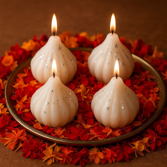 Modak Candles (pack of 4)