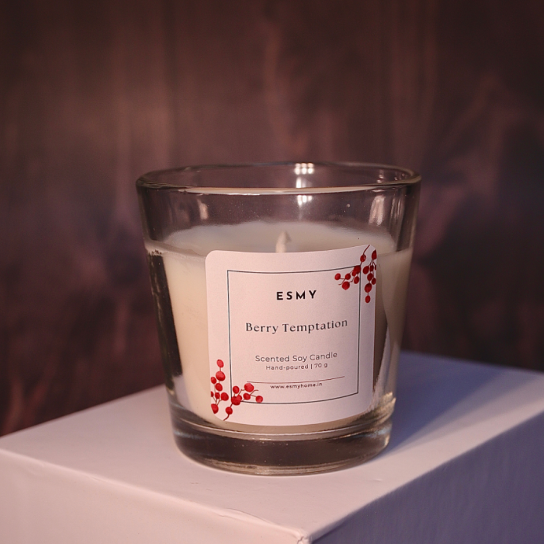 Scented Candle Shot Glass - Set of 3
