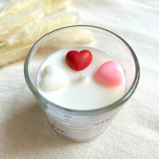 Shot Glass - Hearts on Fire Berry Temptation - Scented Candle