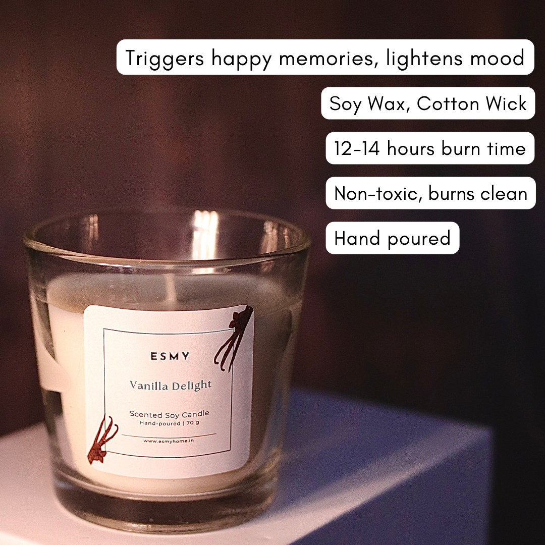 Shot Glass Candle - Vanilla