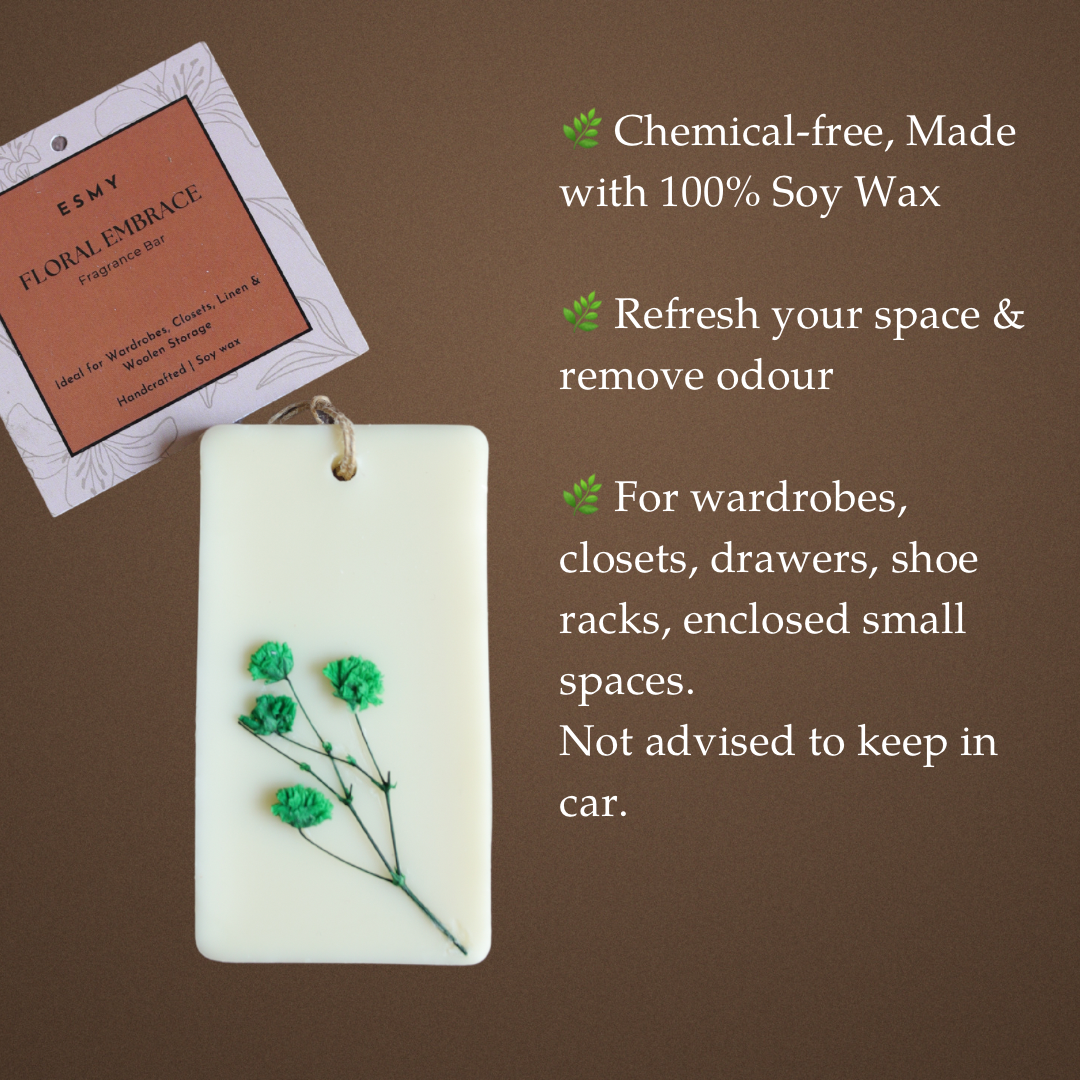 Floral Embrace - Wax Tablet